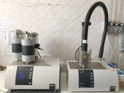 TGA-MS Netzsch STA449 F1 Jupiter + Netzsch QMS 403 C Aelos